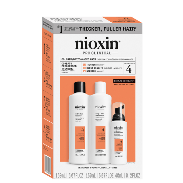 Nioxin system 4 zestaw 150+150+40 ml